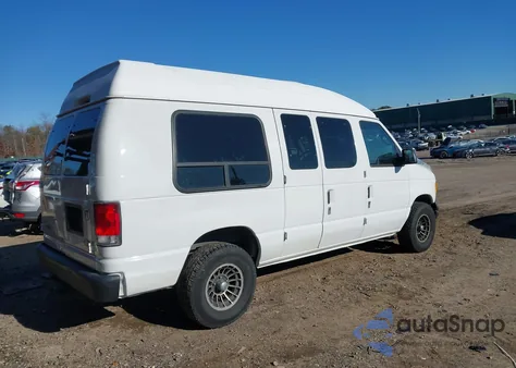 2001 Ford E-150 Recreational из США, поврежденный, VIN 1FDRE14L01HB46867